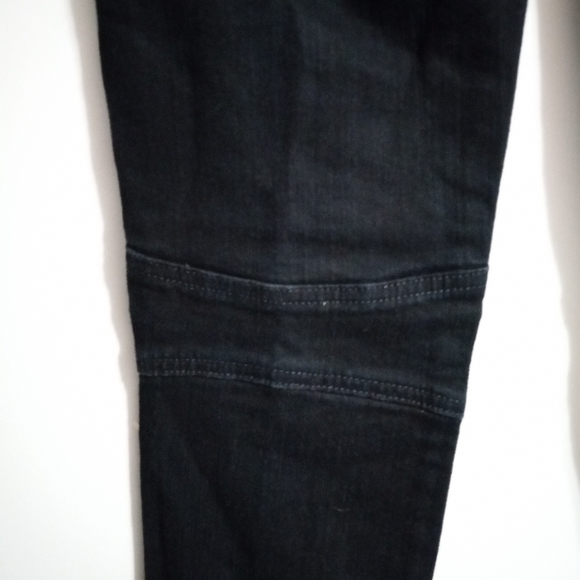 Ed Hardy Christian Audigier 25 Moto Punk Rock Skater Skinny Ankle Zip Jeans - Picture 7 of 8